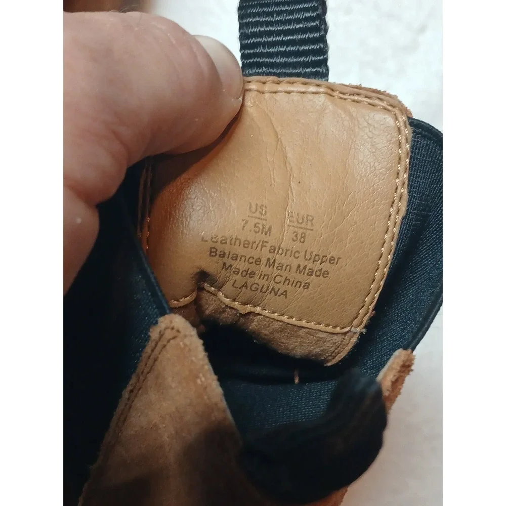 Sam Edelman Laguna‎ Frontier Brown Suede Chelsea Boots H26800L203 Size 7.5 M
